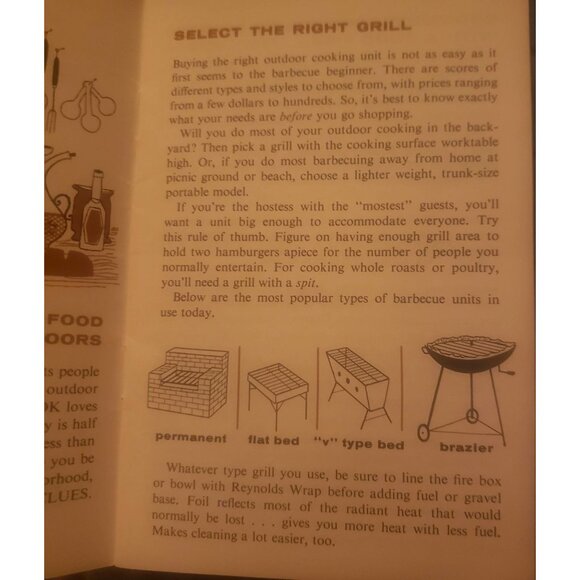 Vintage 1960s Cookout Recipes Booklet By Foodtown Markets - Picture 2 of 3